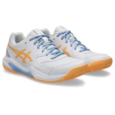 Chaussures De Padel Femme Gel-Dedicate Blanc et orange ASICS - Main Image