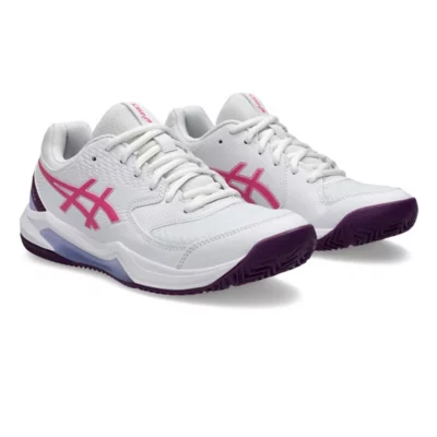 Chaussures De Padel Femme Gel-Dedicate Blanc et rose ASICS