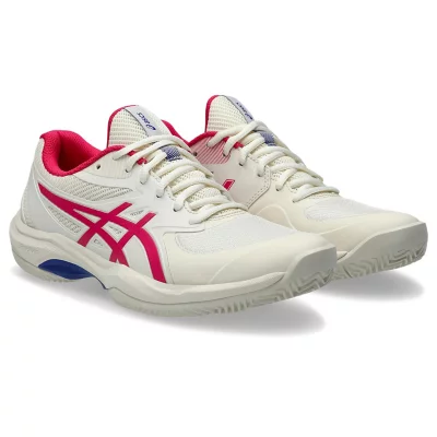 Chaussures De Tennis Femme Game FF Clay/OC Blanc et rose ASICS