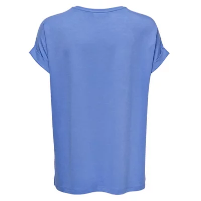 T-shirt décontracté en coton Blanc