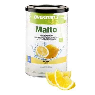 Overstim S Maltodextrine Bio Citron Boite 450 G