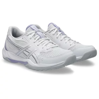 Chaussures De Handball Femme Gel-Flare 12 Blanc et gris ASICS