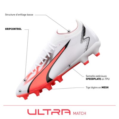 chaussure de foot vissé moulé