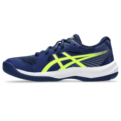 Chaussures De Handball Enfant Upcourt 6 GS Marine et jaune ASICS