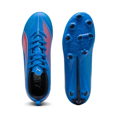Chaussures De Football Moulées Homme Ultra Play FG/AG Jr Bleu