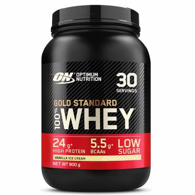 Whey protéine Gold Standard Glace à la vanille 900g Multicolore 1101506 OPTIMUM NUTRITION