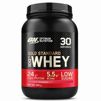 Whey protéine Gold Standard Fraise 900g Multicolore 1101508 OPTIMUM NUTRITION