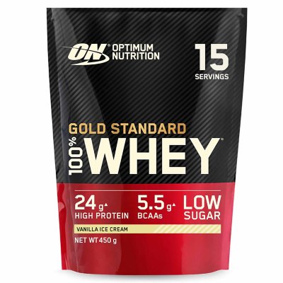 Whey protéine Gold Standard Glace à la vanille 450g Multicolore 1101523 OPTIMUM NUTRITION