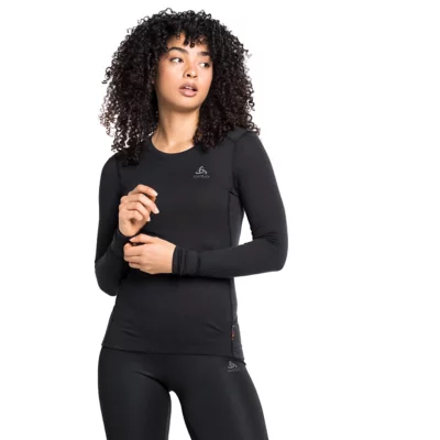 Intersport Sous Couche Laine Merinos Haut Thermique Femme Natural
