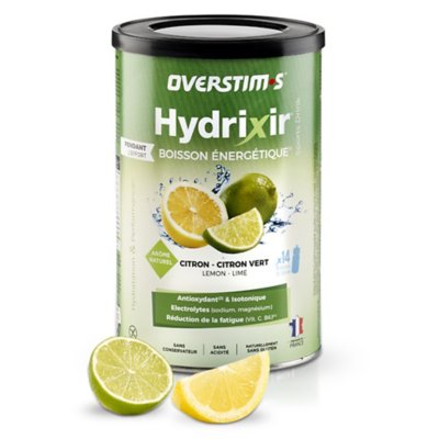 Overstim S Boisson D Hydratation Hydrixir Antioxydant Citron Citron Vert 600 G
