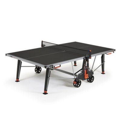 SPONETA - Table Tennis de table - Table Ping Pong Compacte - Usage Intérieur - Gris et noir - Sport