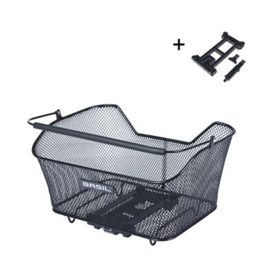 Panier arrière BASIL Base XL MIK, noir