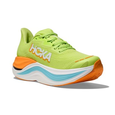 Vert, orange et bleu