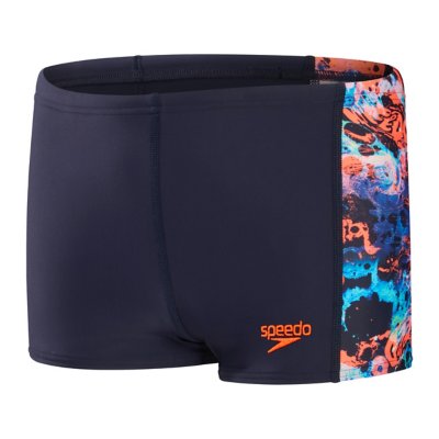Jammer De Piscine Garçon ECO ALLOV PANEL AQSH BLA/ORA SPEEDO INTERSPORT