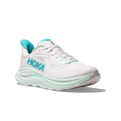 Chaussures De Running Femme Clifton 10 Blanc et bleu HOKA ONE ONE