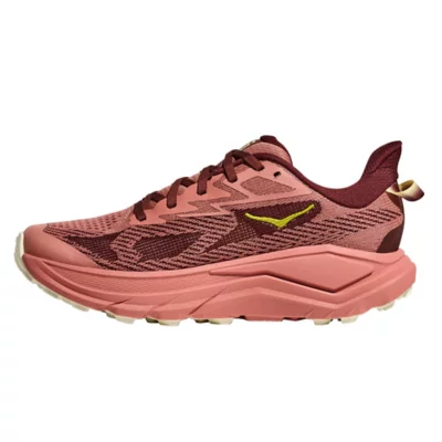 Chaussures De Trail Femme Challenger 8 Rose et jaune HOKA ONE ONE