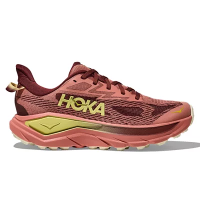 Chaussures De Trail Femme Challenger 8 Rose et jaune HOKA ONE ONE