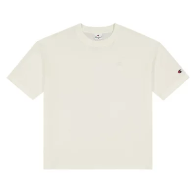 Shirt Femme T Shirt Jaune Champion Tee-shirt À Manches Courtes