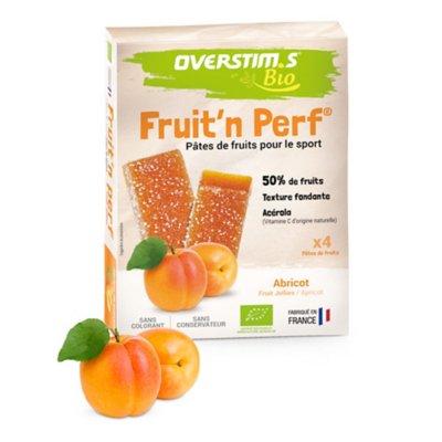 Overstim S Pate De Fruits Energetique Bio Fruit N Perf