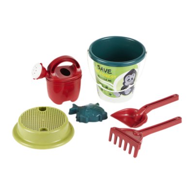 Set de plage seau garni et arrosoir Schtroumpfette 17 cm