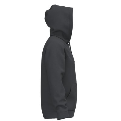 Sweat AC/DC PWR UP Capuche Zippé - Noir - 80% Coton - Merch Officielle Rock