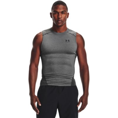 T-shirt de compression sans manches Under Armour HeatGear® - T-shirts -  Homme - Entretien Physique