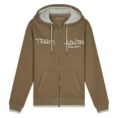 Sweatshirt Zipp Capuche Homme Giclass TEDDY SMITH INTERSPORT