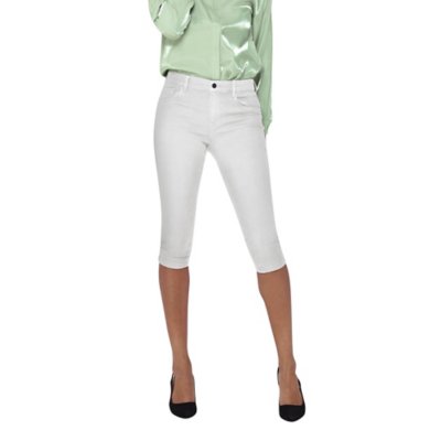 Pantacourt Femme Onlrain BLANC ONLY INTERSPORT