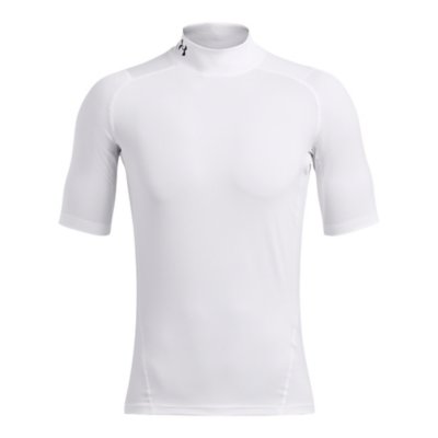 Under Armour Tee Shirt De Compression A Manches Courtes Homme Heatgear Comp Mock
