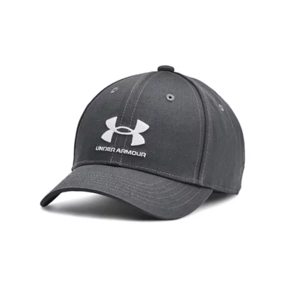 Casquette Garçon Youth Branded Lockup Adj-Nvy Gris UNDER ARMOUR