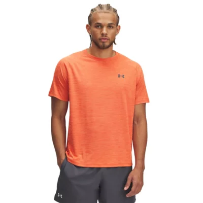Tee-shirt De Training À Manches Courtes Homme Tech Orange UNDER