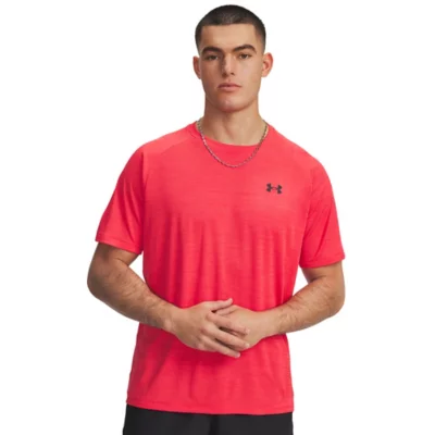 Tee-shirt De Training À Manches Courtes Homme Tech Rouge UNDER