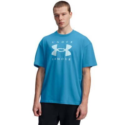 Under Armour Tee Shirt A Manches Courtes Homme Oversize Griffe Heavyweight