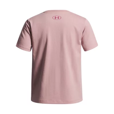 T-shirt Fille Next Rose - Taille 5-6 Ans, Ourlet Plongeant, Manches Courtes, Occasion Très Bon état