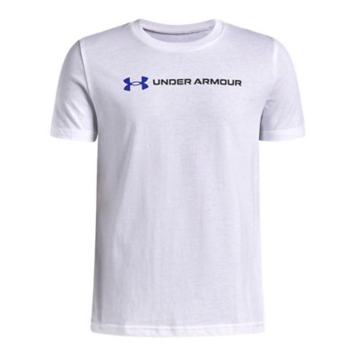 Under Armour Tee Shirt A Manches Courtes Garcon Logo Wordmark