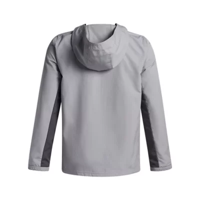 Carhartt WIP - Schooling - Sweat à capuche zippé - Gris chiné