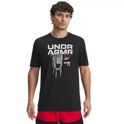 Tee-shirt de basketball homme 60/40s Hoops Net UNDER ARMOUR