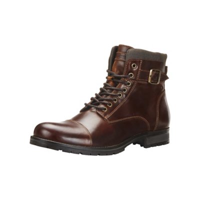 Boots Homme Jfwalbany Leather Brown Stone JACK JONES INTERSPORT