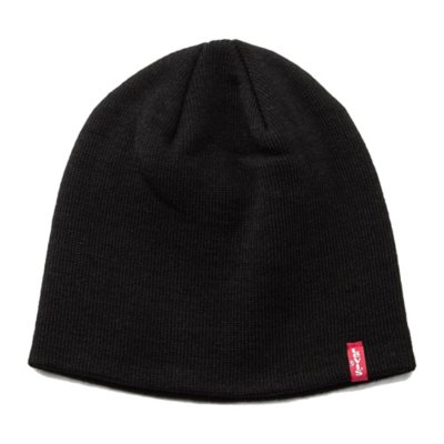 Bonnet Levis tricot noir femme 