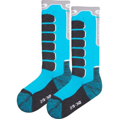 Chaussettes De Ski Enfant Lapon BLEU POLOCHON