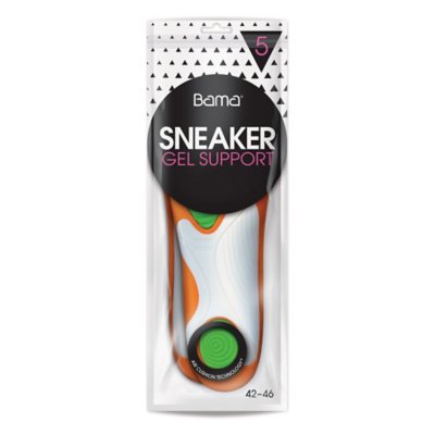 Semelles adulte SNEAKER GEL SUPPORT Multicolore 1493    BAMA