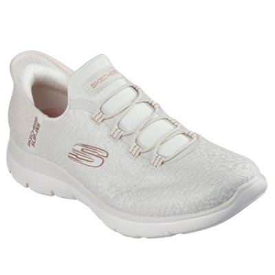 Skechers Sneakers Femme Slip Ins Summits Lunar Glow