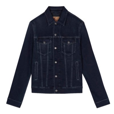 Randall Veste Jean Homme TEDDY SMITH BLEU pas cher - Veste en jean homme  TEDDY SMITH discount