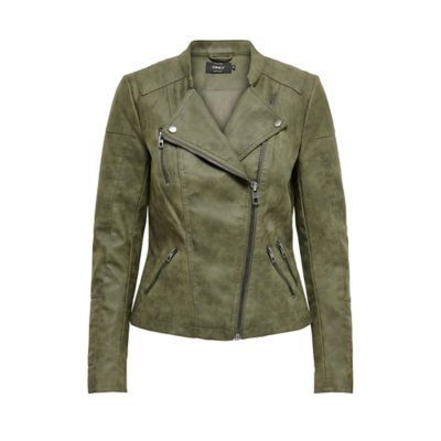 Blouson simili cuir femme only hot sale