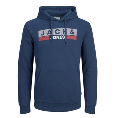 Pull à Capuche Garçon Jack Wills – 12 Ans – Bleu Coton – Occasion Bon état