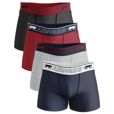 Boxers Airness Homme - Lot De 3 En Coton Doux - Pour Peaux Sensibles - Coupe Classique - Taille S à XXL