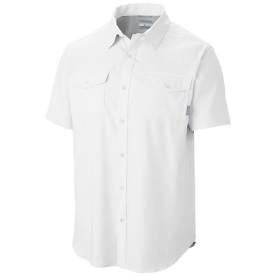 chemise manches courtes homme CLASSIC CHEMISE MC Blanc