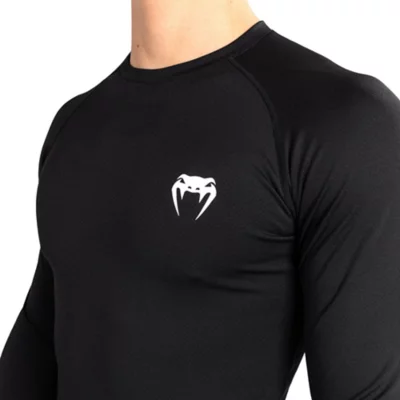 Venum Contender Rashguard Manches Courtes Homme - T-Shirt Compression Pour Jiu-Jitsu Et MMA