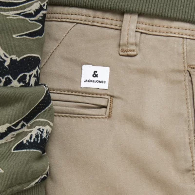 Pantalon Chino Jack & Jones Junior Pour Garçon - Coupe Normale, Extensible, Modèle 12236775