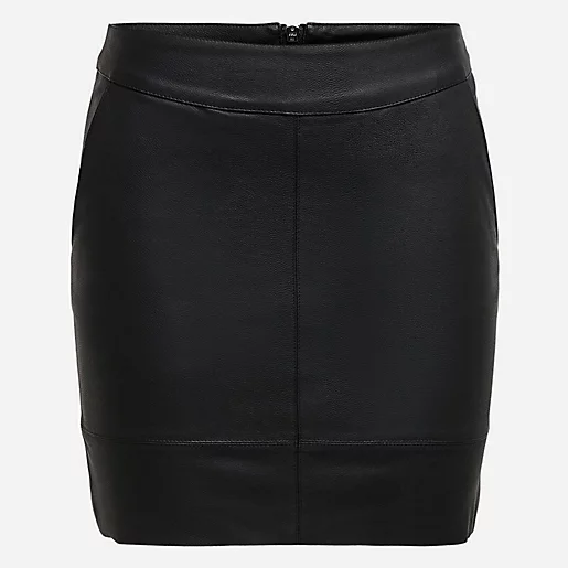 Only Onlbase Faux Leather Skirt OTW Noos Jupe Femme